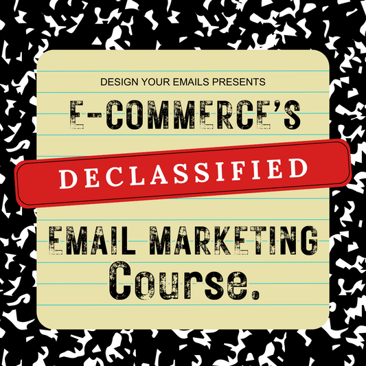 Ecommerce's Declassified Email Marketing Course